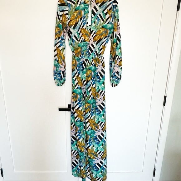 Show Me Your Mumu Birds of Paradise Jocelyn Maxi Dress Small tropical vacation - Picture 6 of 12